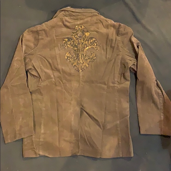 Men’s Corduroy Button Up Jacket - Picture 3 of 3